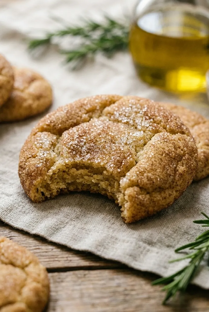 A plate of classic snickerdoodle cookies, coated in cinnamon sugar with characteristic cracked tops.