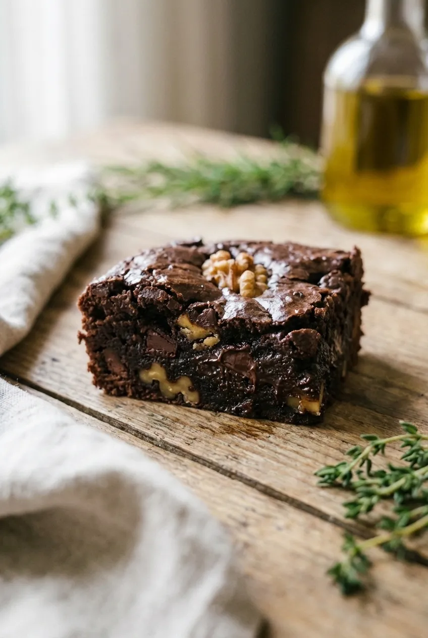 A ceramic baking dish filled with freshly baked party platter brownies, cut into neat squares and showing a fudgy interior.
