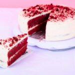 sliced cake on white ceramic plate