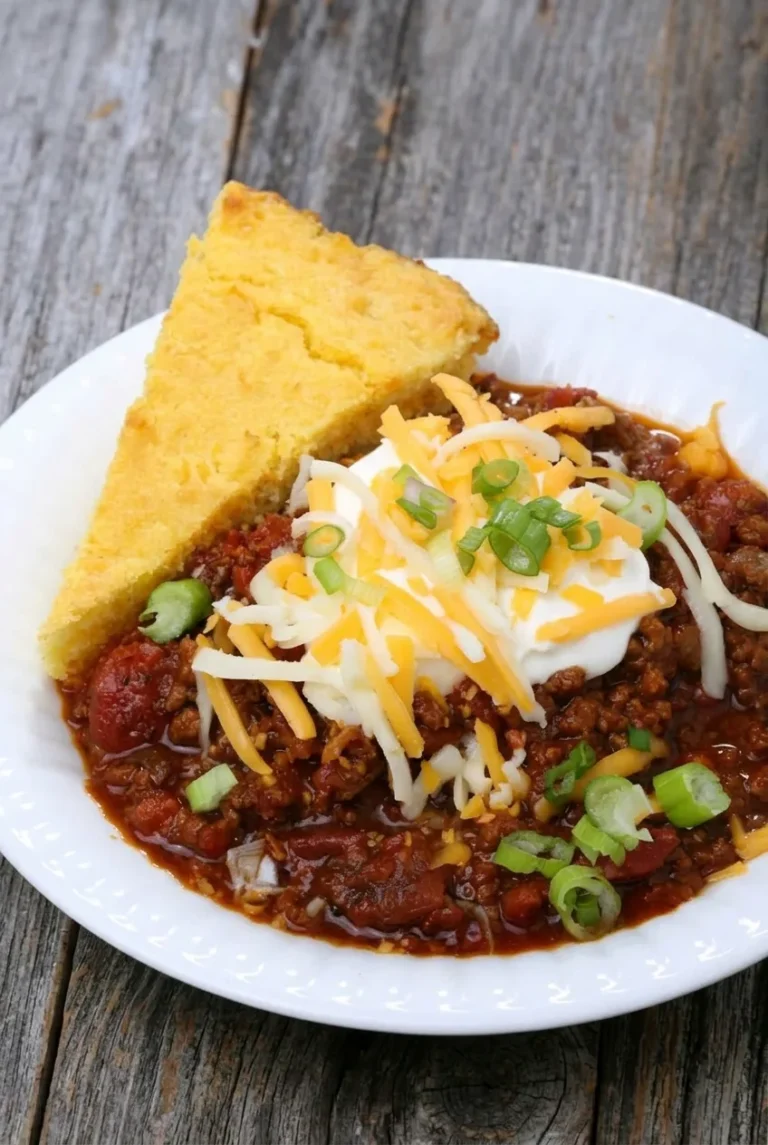 Healthy Turkey Chili with Beans (Stovetop Recipe)