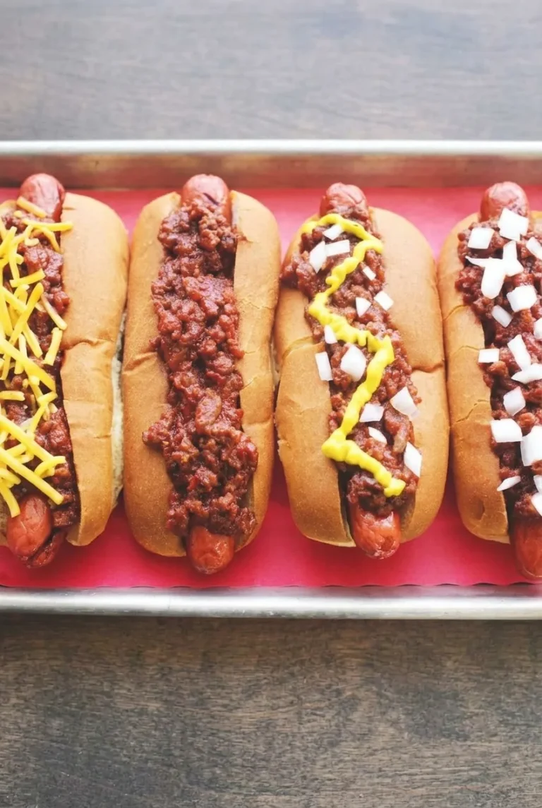 Hot Dog Chili Recipe with Fine Beef Crumbles