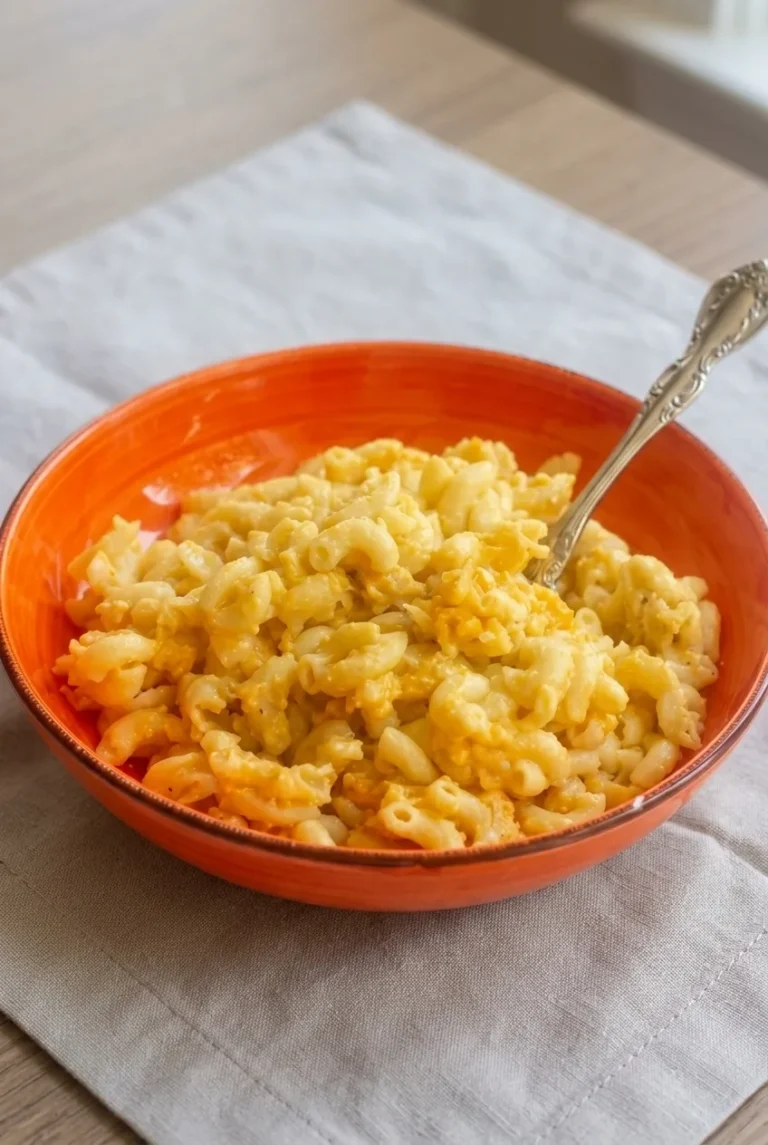 Slow Cooker Four Cheese Mac and Cheese