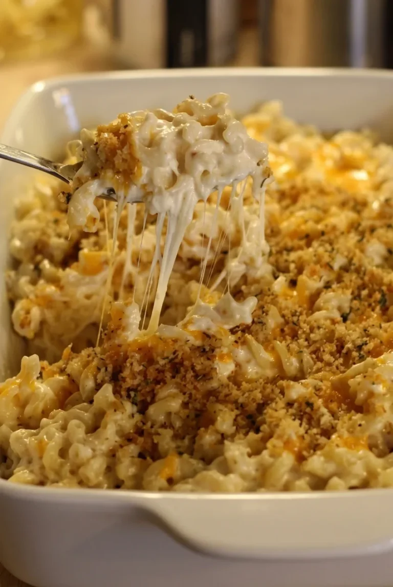 Million Dollar Mac and Cheese with Golden Panko