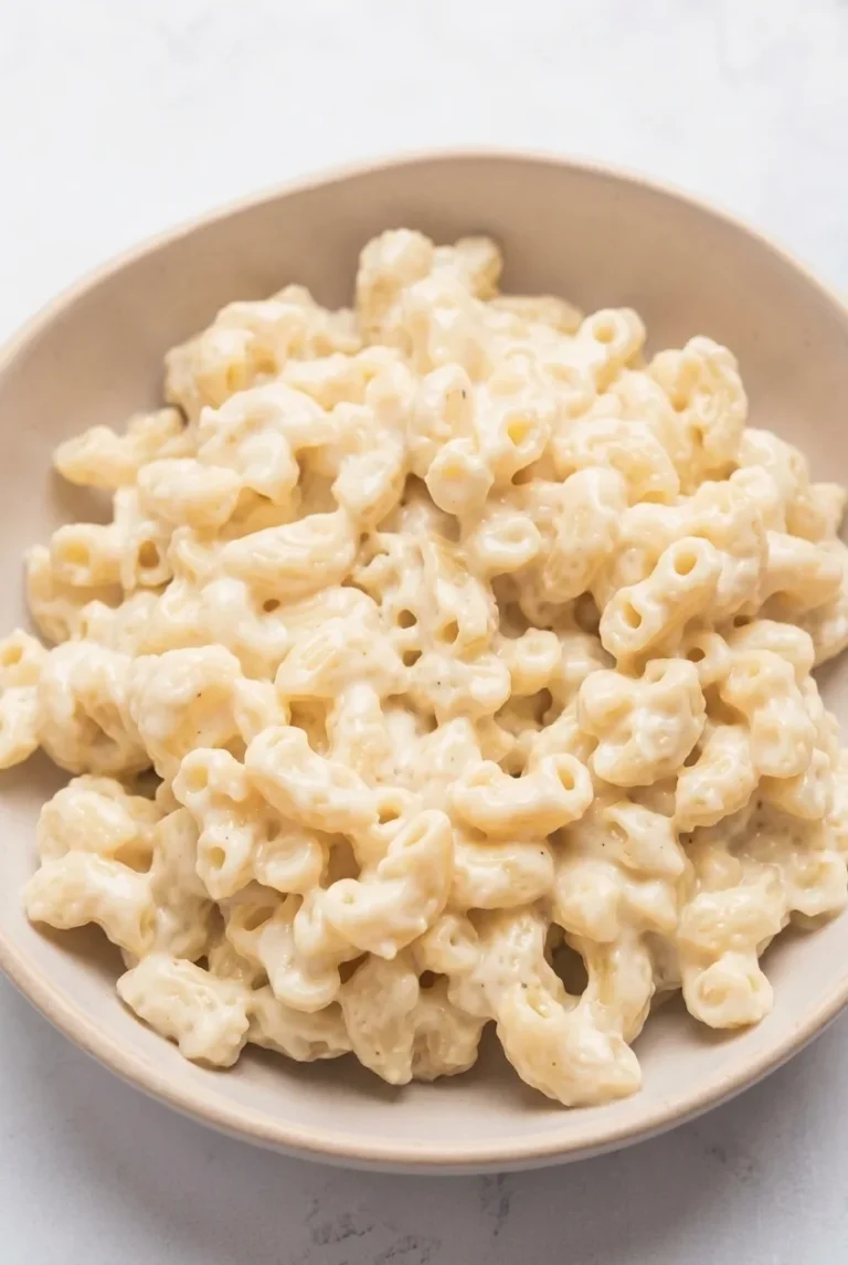 Creamy Stovetop White Cheddar Mac and Cheese