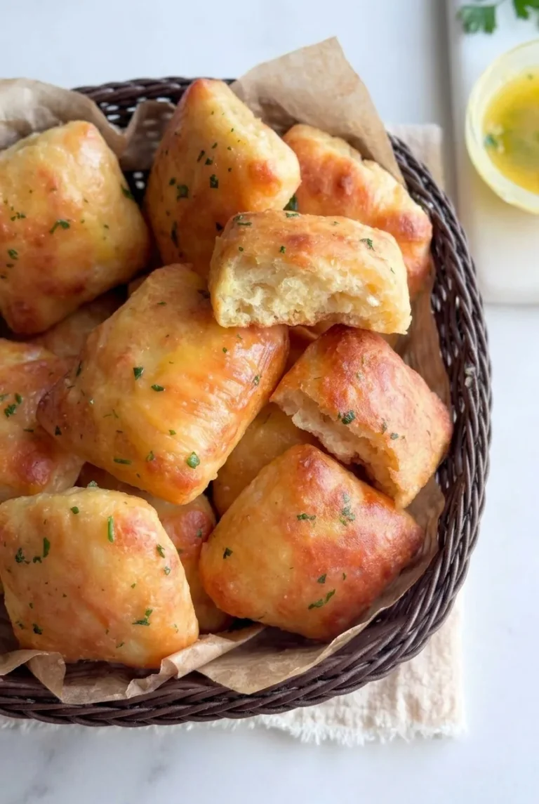 Soft Garlic Butter Rolls with Mashed Potato Dough