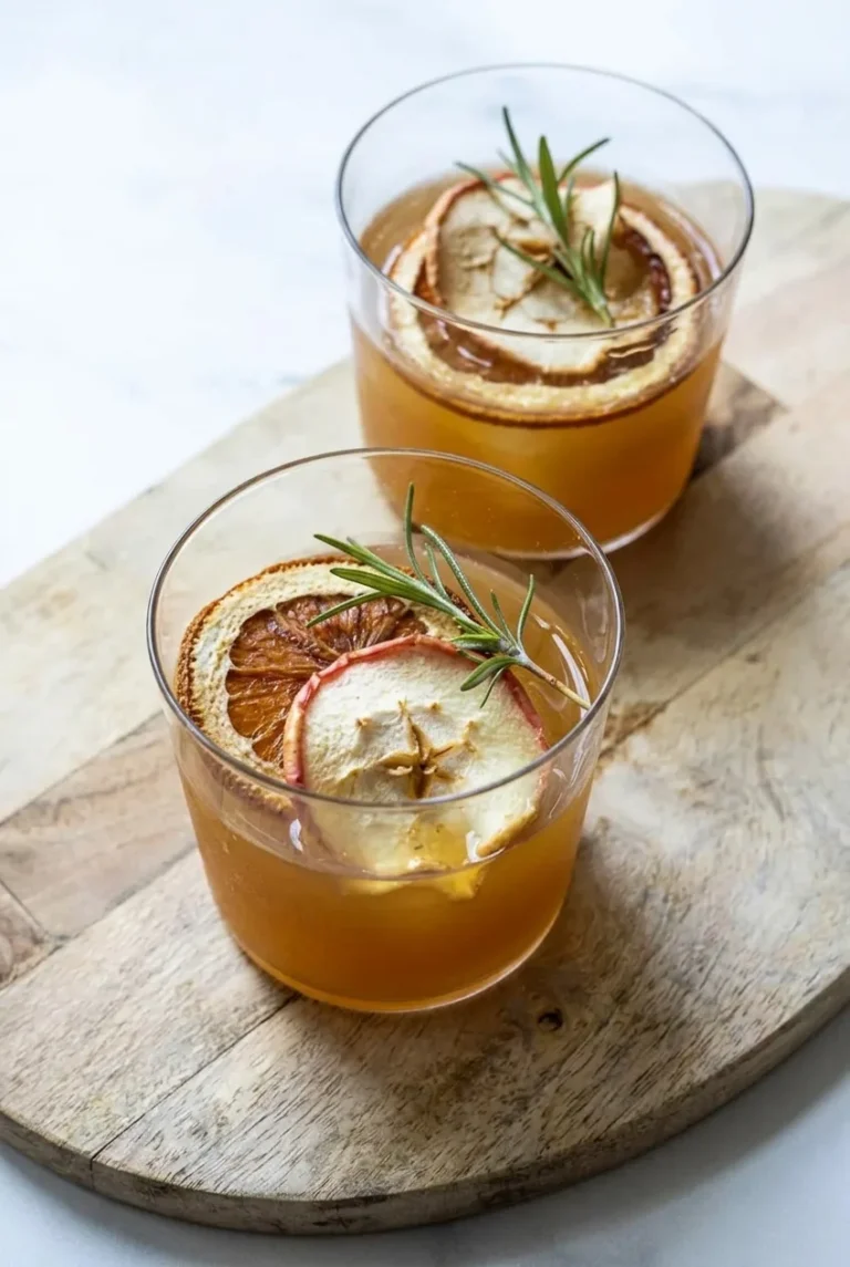 Apple Cider Bourbon Cocktail for Two