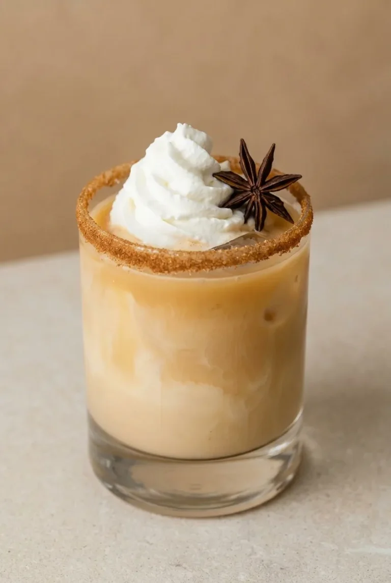 Pumpkin Spice White Russian with Real Pumpkin