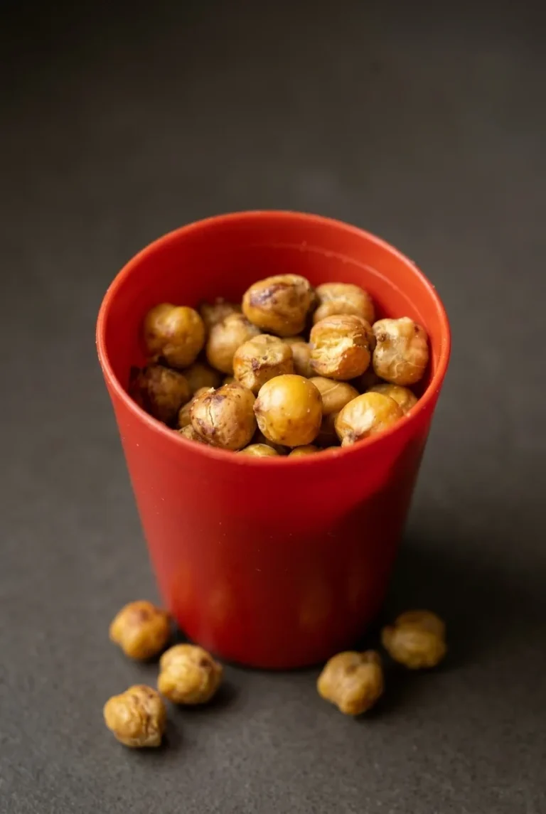 Crunchy Roasted Chickpeas in the Oven (Easy Snack)