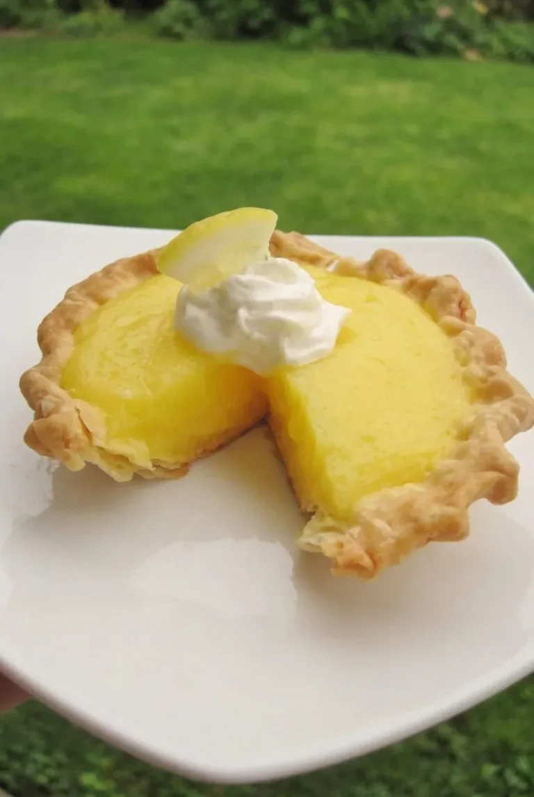 Mini Lemon Meringue Pies with Cooked Meringue
