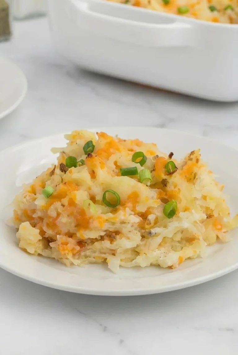 Steakhouse Potatoes Romanoff with Sharp Cheddar