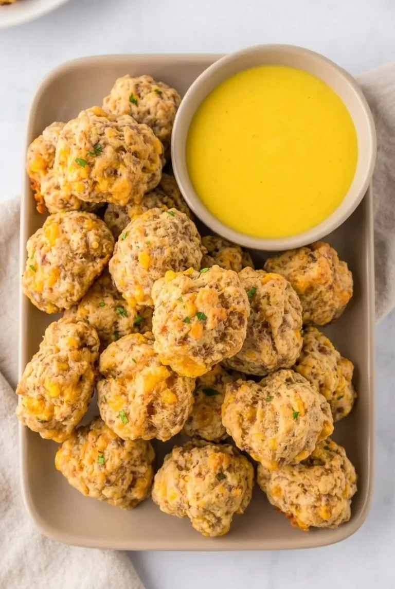 Red Lobster Cheddar Bay Sausage Balls