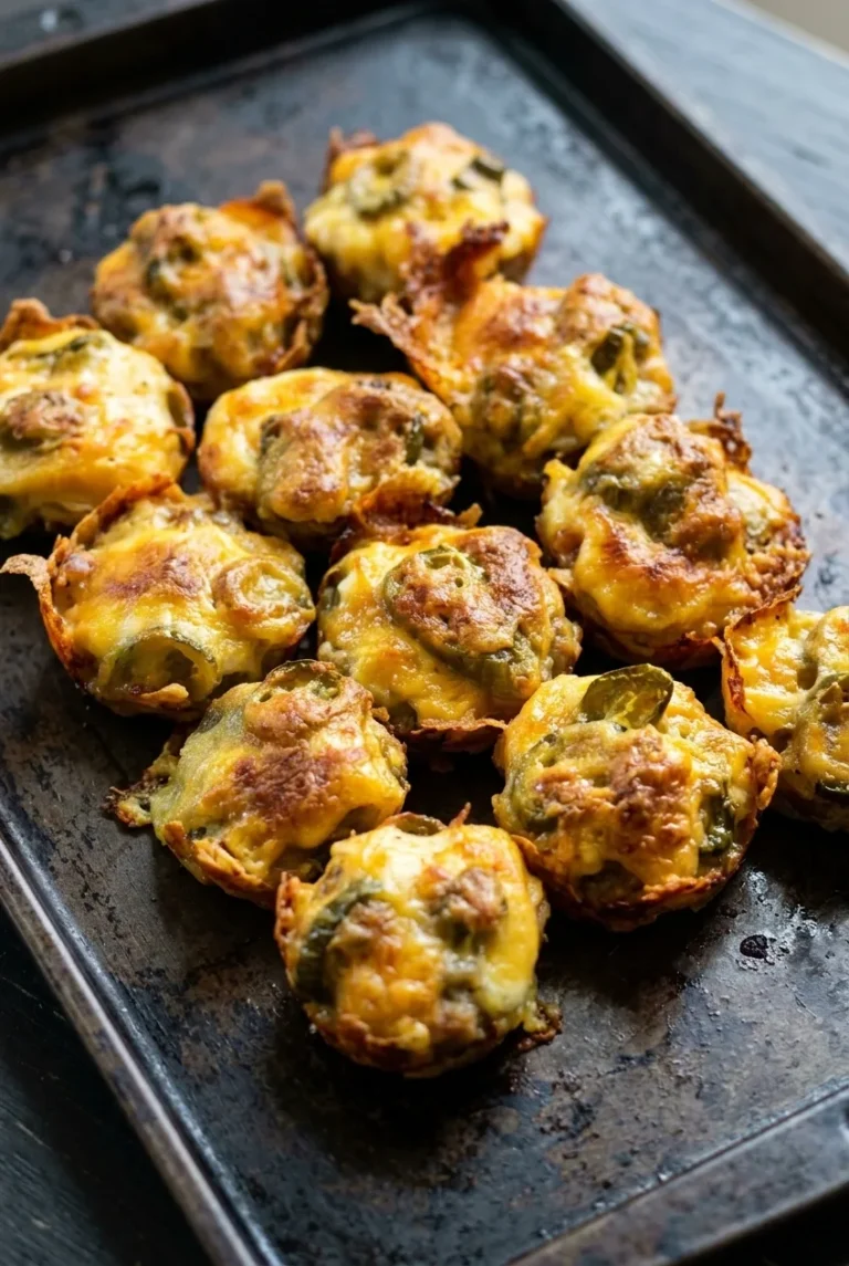 Jalapeño Popper Sausage Balls: Easy Baked Appetizer