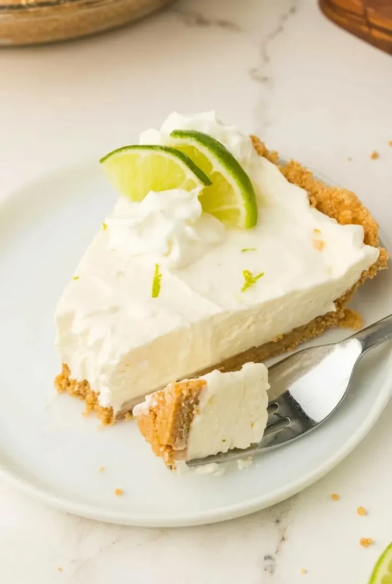 No-Bake Key Lime Pie with Graham Cracker Crust