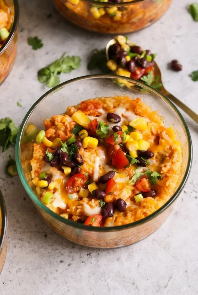 High-Protein Chicken Enchilada Bowls